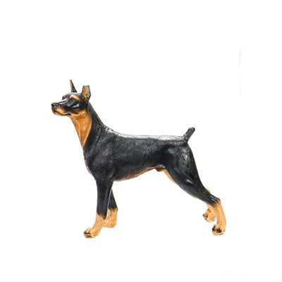 УЦЕНКА Садовая фигура «Собака Доберман» 48×20×48 см