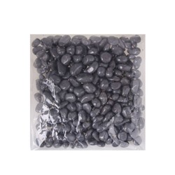 Грунт для аквариума DECOR DE «Галька цветная», фр. 8-12 мм, серая, 800 г