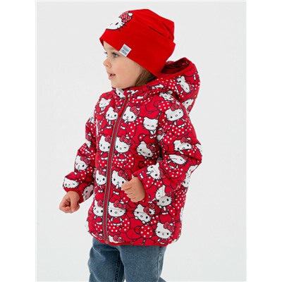 Куртка детская текстильная с полиуретановым покрытием для девочек