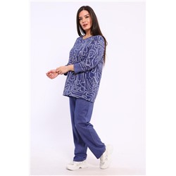 Костюм женский КБЖ0050 (Синий)