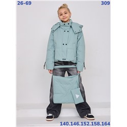 Куртка 309 голубой