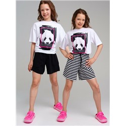 Шорты трикотажные для девочек, 2 шт в комплекте