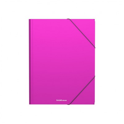 Папка на резинке А4 30 мм 50388 Matt Neon ассорти 600мкм ErichKrause