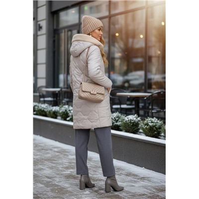 Куртка верблюжья шерсть арт.320 (Бежевый)