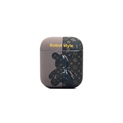 Чехол - SCP19 для кейса "Apple AirPods/AirPods 2" (brown) (225828)