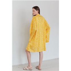 Костюм женский  SET057/02/Желтый, белый