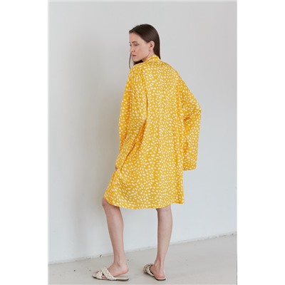 Костюм женский  SET057/02/Желтый, белый