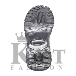 Монголки детские коричневые, литая подошва