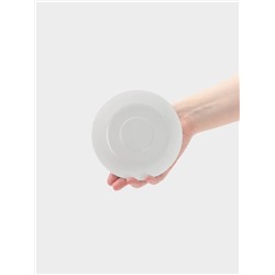 Блюдце Hanna Knövell, d=13.3 см, к чашке 150 мл, фарфор, белое