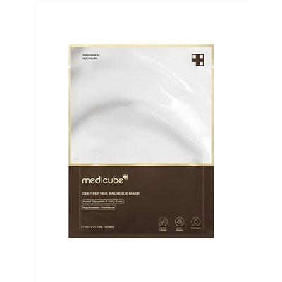 Medicube Маска-салфетка с пептидами для сияния кожи Deep Peptide Radiance Mask