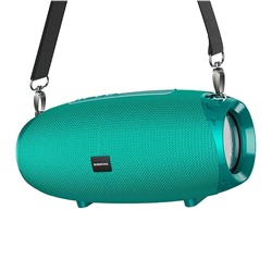 Портативная акустика Borofone BR12 Amplio sports(повр. уп.) (peacock blue)