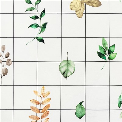 Скатерть «Этель» Flora 149×110 см, 100% хлопок, саржа 190 г/м²