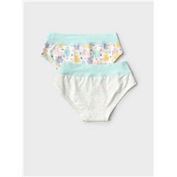 Трусы трикотажные для девочек, 2 шт в комплекте