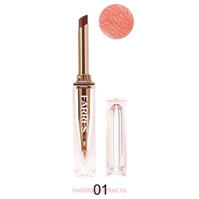 Farres Помада-бальзам с эффектом влажных губ тон 01 гранатовый бархат 5308