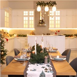 Дорожка столовая "Веселый Новый год" 45*150 см. хлопок 100%