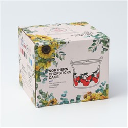 Подставка под столовые приборы Crown, h=13 см, белая
