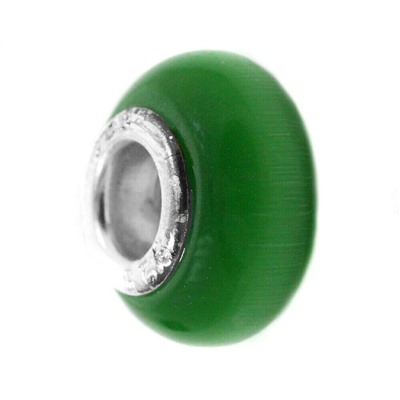 Бусина-шарм, кошачий глаз X 55