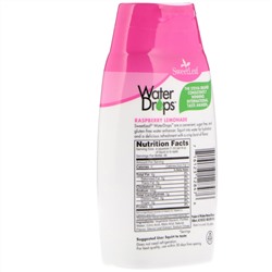 Wisdom Natural, SweetLeaf, Water Drops, вкусовая добавка со стевией, «Малиновый лимонад», 48 мл (1,62 жидк. унции)