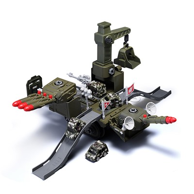 Паркинг "Военный танк" в коробке