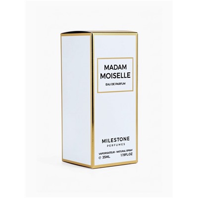 Парфюмерная вода женская Milestone MADAM MOISELLE, 35 мл (мотив Coco Mademoiselle Chanel)