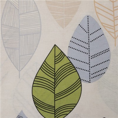 Постельное бельё 2-спальное «Этель» Foliage, бязь