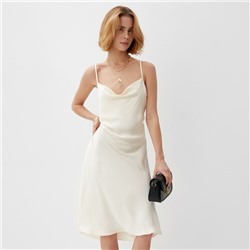 Платье женское MINAKU: Casual Collection, бежевое, размер 44