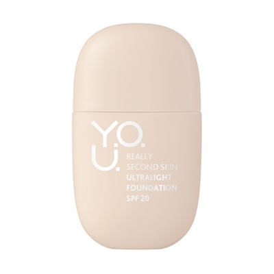 Крем тональный ультралегкий Really Second skin 40 Warm Beige