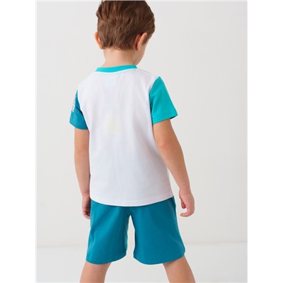 Комплект трикотажный для мальчиков: фуфайка (футболка), шорты