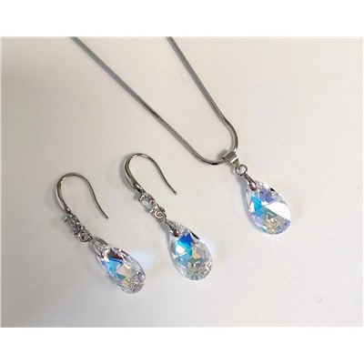 Комплект с кристаллами Swarovski