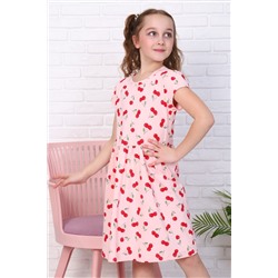 Платье Вишневое варенье короткий рукав детское