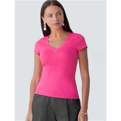 VILATTE Футболка D49.126