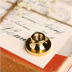 Штамп золотой «Вензеля», 2.5 х1,5 см