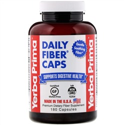 Yerba Prima, Daily Fiber, 180 капсул
