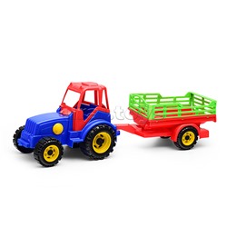 Трактор с прицепом