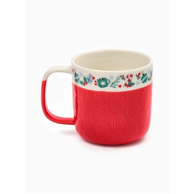 Кружка новогодняя керамическая «Новогоднее настроение», 350 мл, ручная работа