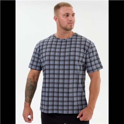 Футболка Титан (Индиго клетка)