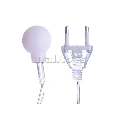 Электрогирлянда "Шарики матовые" 2,2м., 20 ламп, цветная