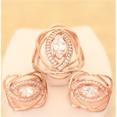 Комплект позолота Н01-13449 размер 18 19 19,5 20