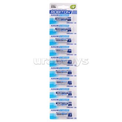 Батарейки алкалиновые ROBITON STANDARD LR03 BL10