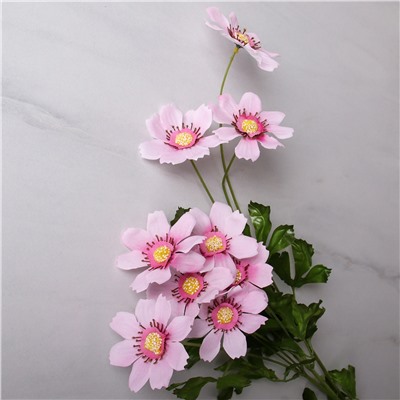 Цветок искусственный Хризантема кустовая 90 см / CPC-90 /уп 600/