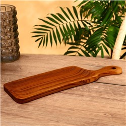 Блюдо, 40×13×2 см, тиковое дерево