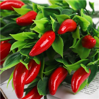 Цветок искусственный Ягода 33 см / 60-3 /уп 120/400/800/