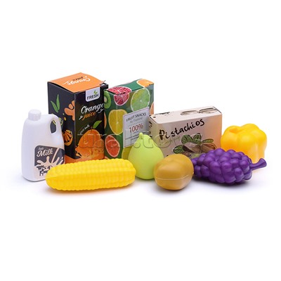 Игровой набор "Касса" с продуктами (33 предмета) в коробке