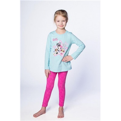 Футболка 22703 детская LOL Surprise (Бирюза)