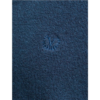 Кардиган на молнии из хлопка с нейлоном