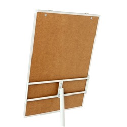 Флипчарт мобильный магнитно-маркерный Calligrata СТАНДАРТ, 70×100 см, в алюминиевом профиле, на роликах