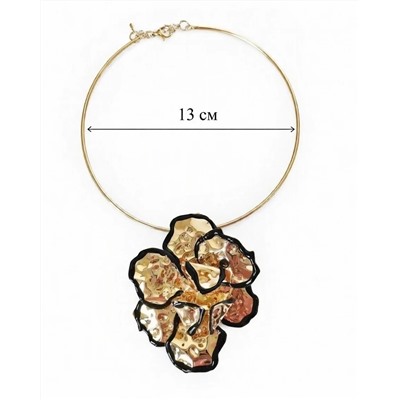 Комплект: колье-обруч и серьги