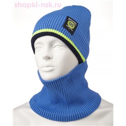 01-20-E Комплект флис (колпак+снуд) (48-52)