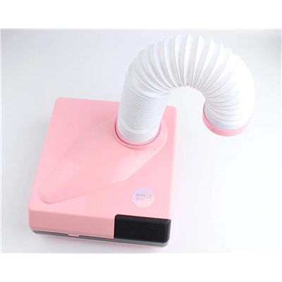 Nail Art Пылесос для маникюра настольный 60 Вт, розовый 12415