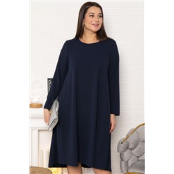 Платье Точка стиля (синее) П14832-16М